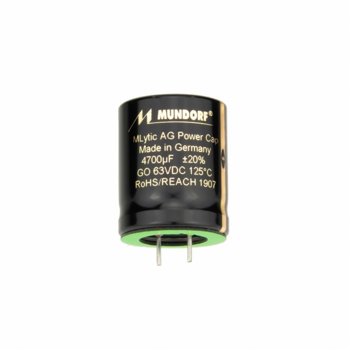 Захранващи аудио кондензатори MLytic Audio Grade GLUE ON MLGO40-4700