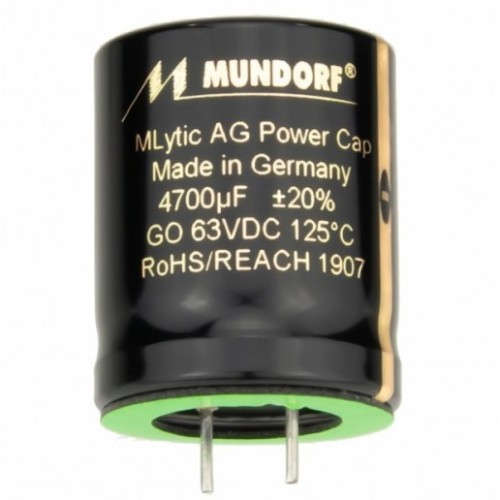 Захранващи аудио кондензатори MLytic Audio Grade GLUE ON MLGO40-4700