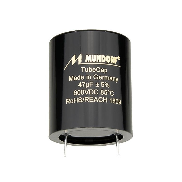 Захранващ кондензатор- Mundorf TubeCap
