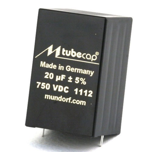 Захранващ кондензатор- Mundorf TubeCap