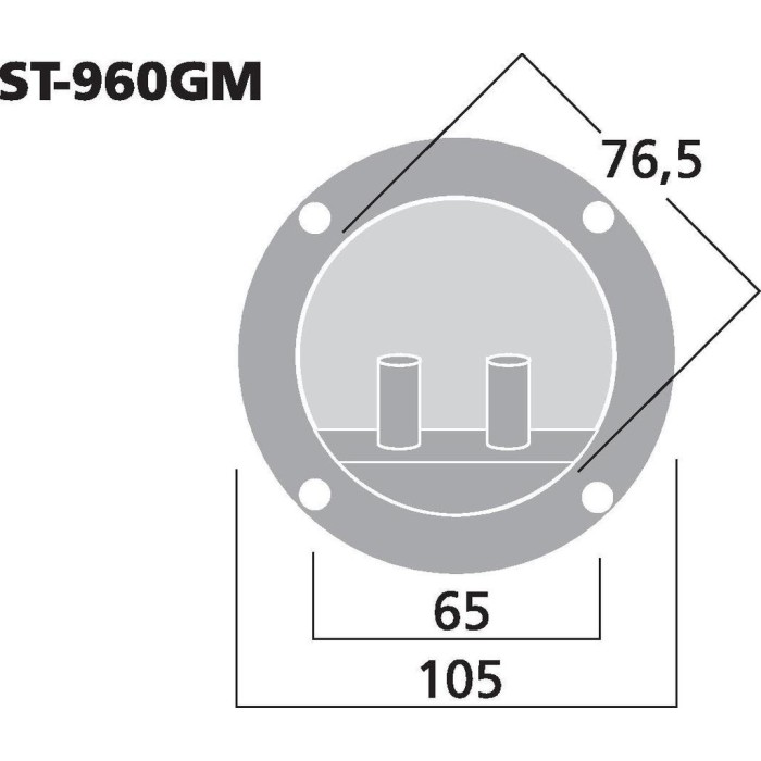 Входен терминал Monacor ST-960GM