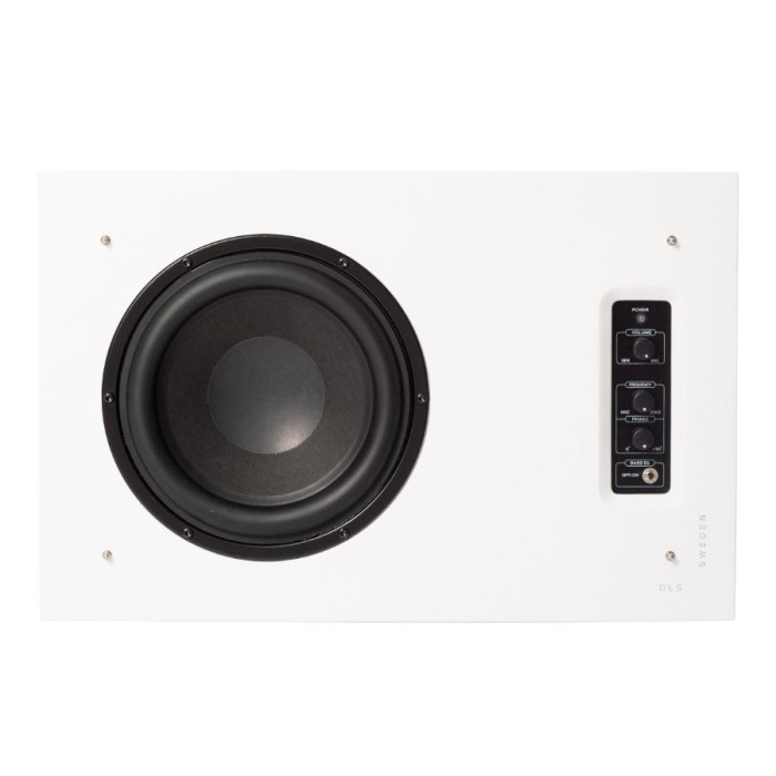 Активен субуфер DLS Flatsub 8.2 White
