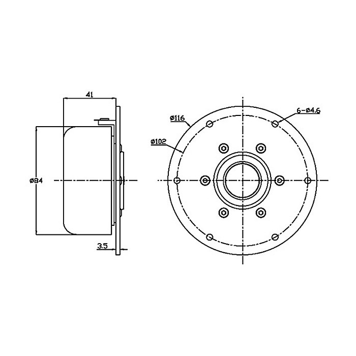 HIVI SD1.1-A Silk dome tweeter