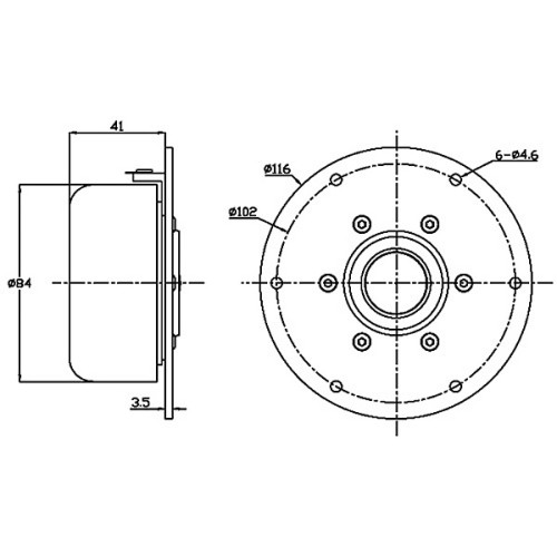 HIVI SD1.1-A Silk dome tweeter