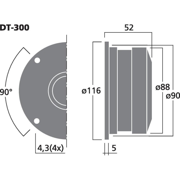Monacor DT-300