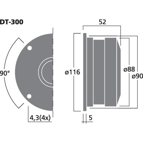 Monacor DT-300