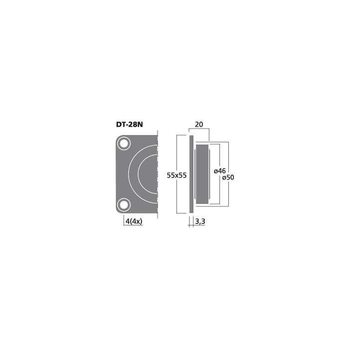 Monacor DT-28N