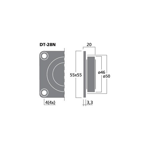 Monacor DT-28N