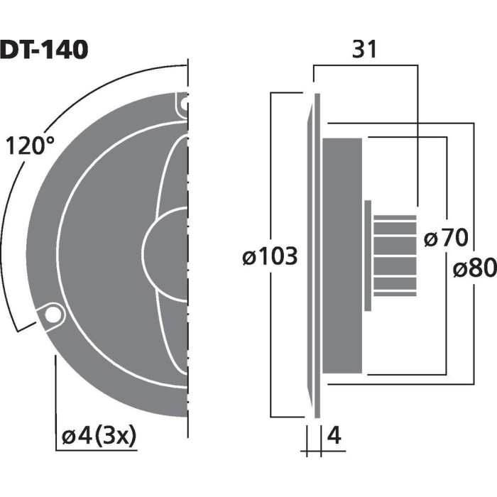 Monacor DT-140