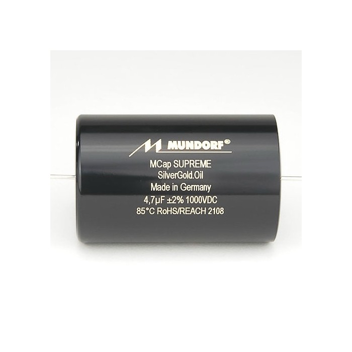 Аудифилски кондензатори MCap SUPREME Classic SilverGold.Oil