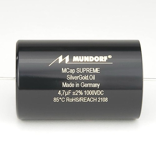 Аудифилски кондензатори MCap SUPREME Classic SilverGold.Oil