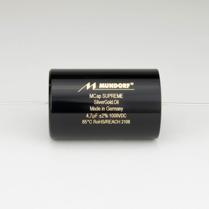 Аудифилски кондензатори MCap SUPREME Classic SilverGold.Oil