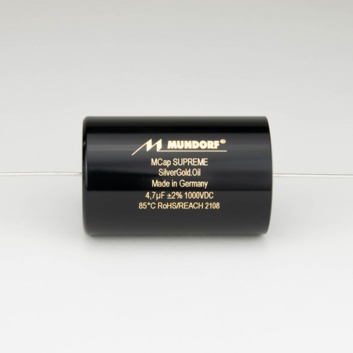 Аудифилски кондензатори MCap SUPREME Classic SilverGold.Oil