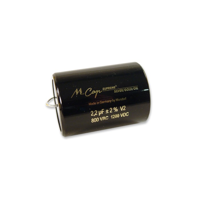 Аудифилски кондензатори MCap SUPREME Classic SilverGold.Oil