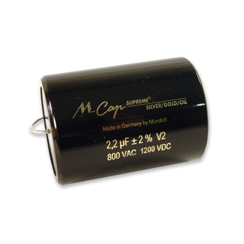 Аудифилски кондензатори MCap SUPREME Classic SilverGold.Oil