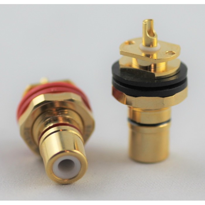 RCA конектор за панел KáCsa RJ-166GT