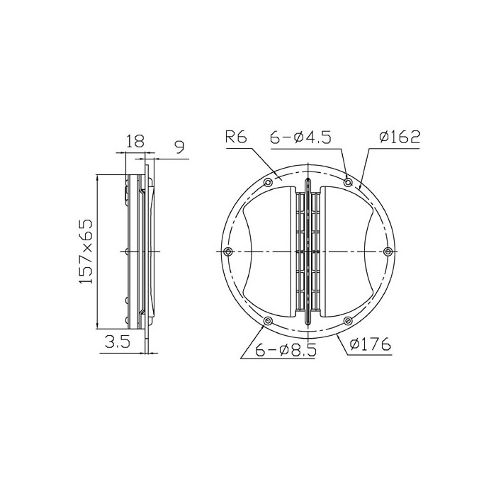 HiVi RT2C-A Isodynamic Planar Tweeter