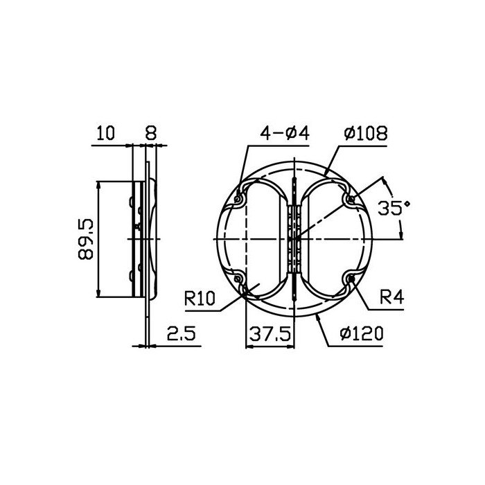 HiVi RT1C-A Isodynamic Planar Tweeter