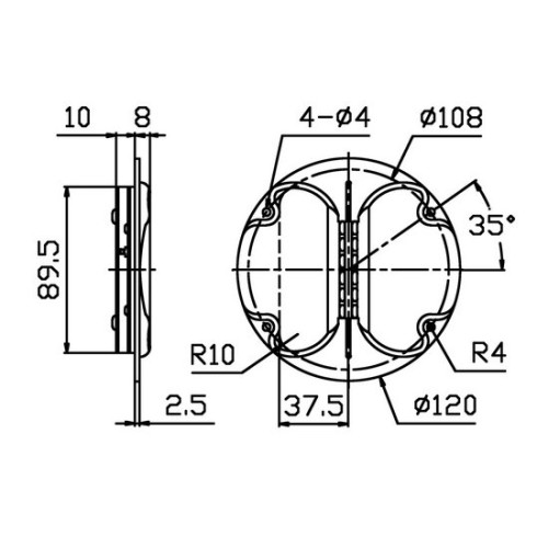 HiVi RT1C-A Isodynamic Planar Tweeter