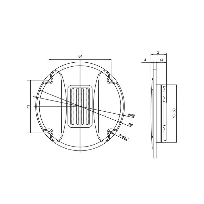 HIVI RT1.3WE Isodynamic Planar Tweeter
