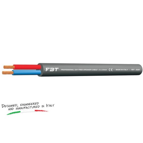 Професионален OFC кабел FBT S225 2x2.50mm2