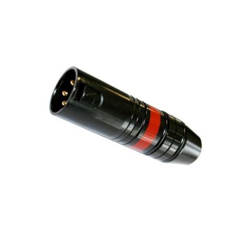 Позлатен XLR мъжки конектор KáCsa MC-945G 2
