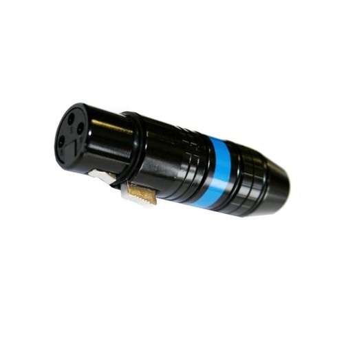 Позлатен XLR женски конектор KáCsa MC-946G