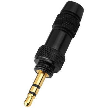 Позлатен мини жак за запояване Monacor PG-313PG