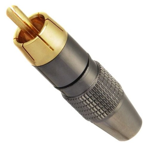 Позлатен RCA конектор KáCsa RP-94G-8