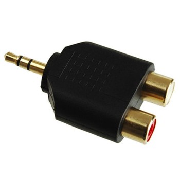 3,5 мм жак към 2xRCA адаптер KáCsa AA-664G