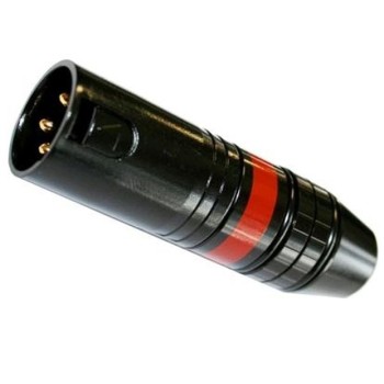 Позлатен XLR мъжки конектор KáCsa MC-945G