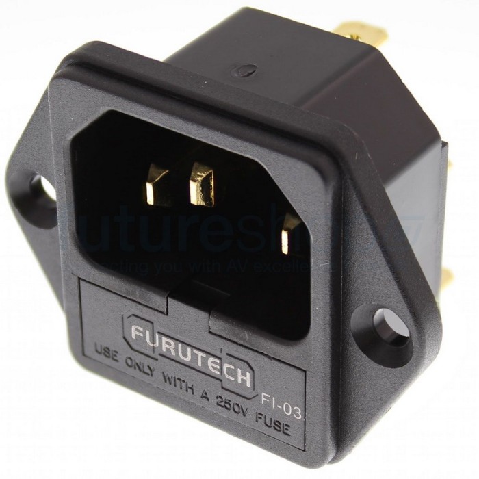 IEC kонектор за панел Furutech FI-03G