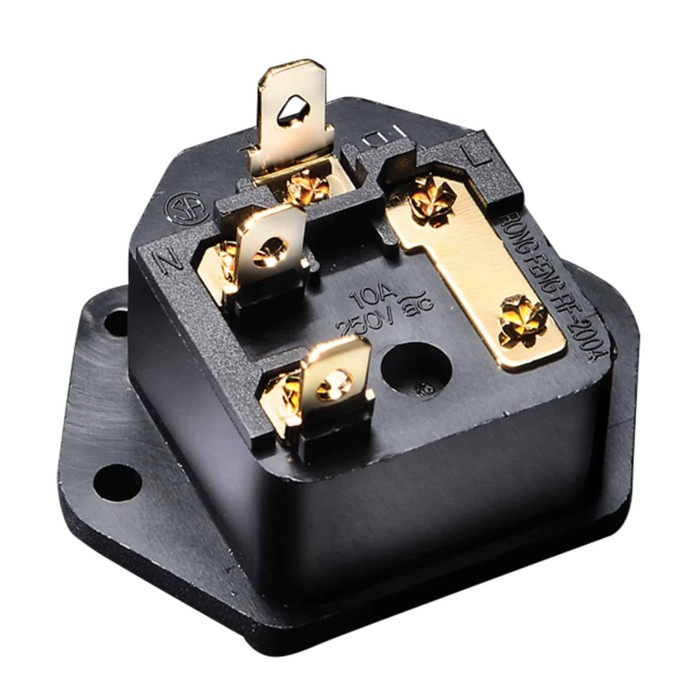 IEC kонектор за панел Furutech FI-03G