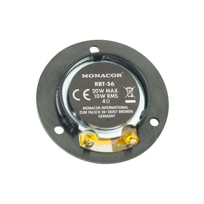 Monacor RBT-56 Hi-fi ribbon tweeter, 10 W, 4 Ω