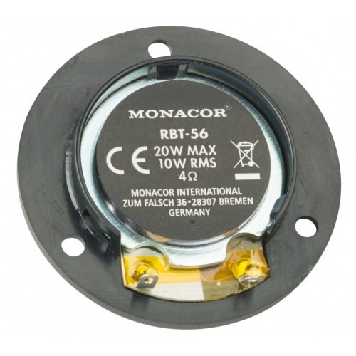 Monacor RBT-56 Hi-fi ribbon tweeter, 10 W, 4 Ω