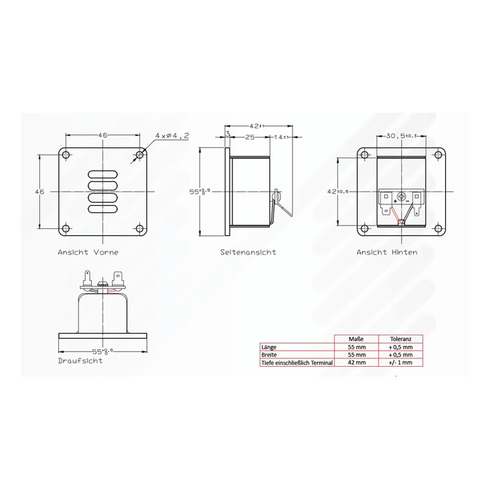 Високочестотен звуков трансформър Mundorf AMT U40W1.2