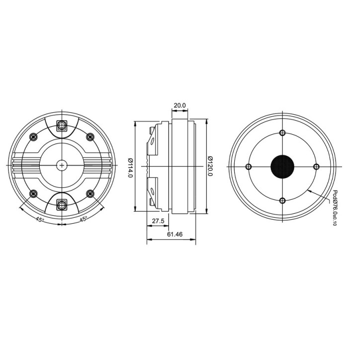 SB BIANCO-44CD-K COMPRESSION DRIVERS