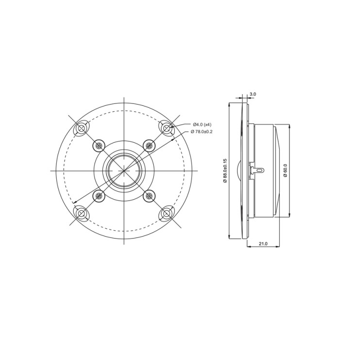 Куполен високотонов SB Acoustics SB19ST-COOO-4