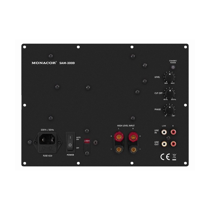 Усилвател за вграждане MONACOR SAM-300D