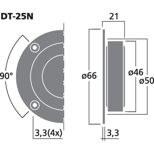 Monacor DT-25N