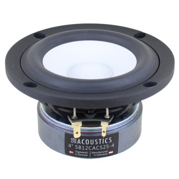 SB Acoustics SB12CACS25-04 4"ceramic woofer- 4 ohms