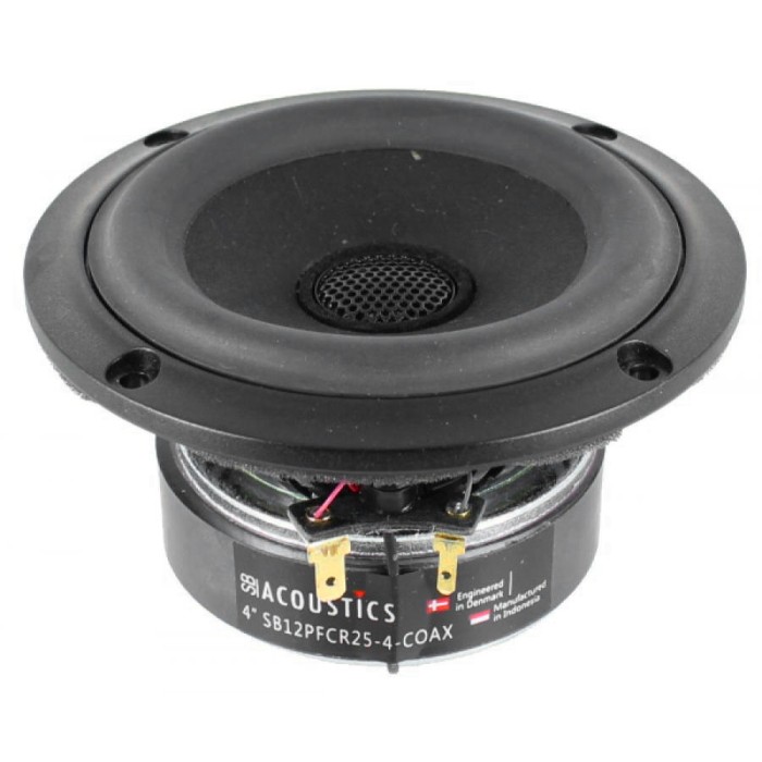 Коаксиален двулентов говорител SB Acoustics SB12PFCR25-4 coaxial