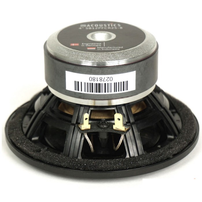 SB Acoustics SB12PFCR25-4 4'' Paper Cone Woofer
