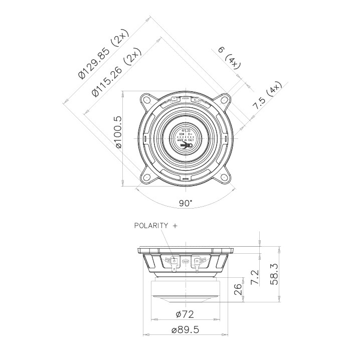 Faital PRO 4FE35