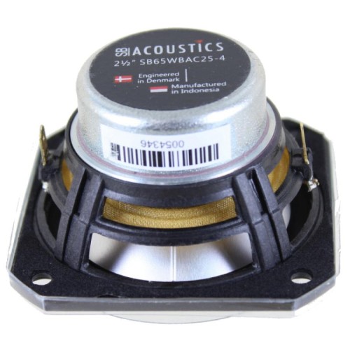 Широколентов говорител 2.5" SB Acoustics SB65WBAC25-4