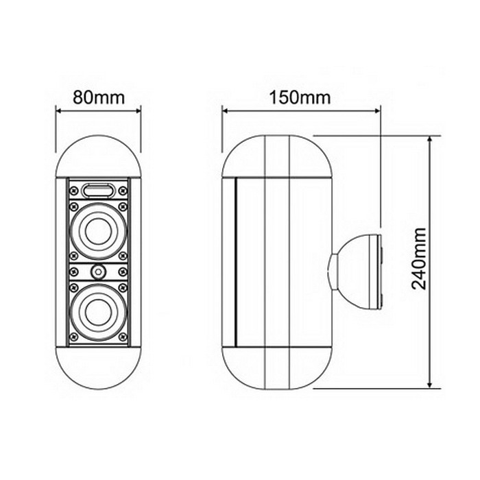 AUDICA Micro Point Compact Loudspeaker