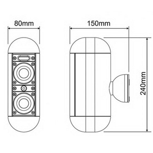 AUDICA Micro Point Compact Loudspeaker