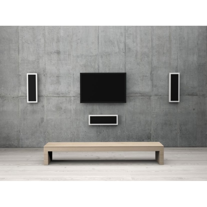 Тонколони за стена - DLS Flatbox slim large black