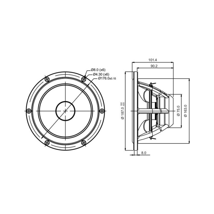 7½″ SATORI MW19PNW-4 / Paper