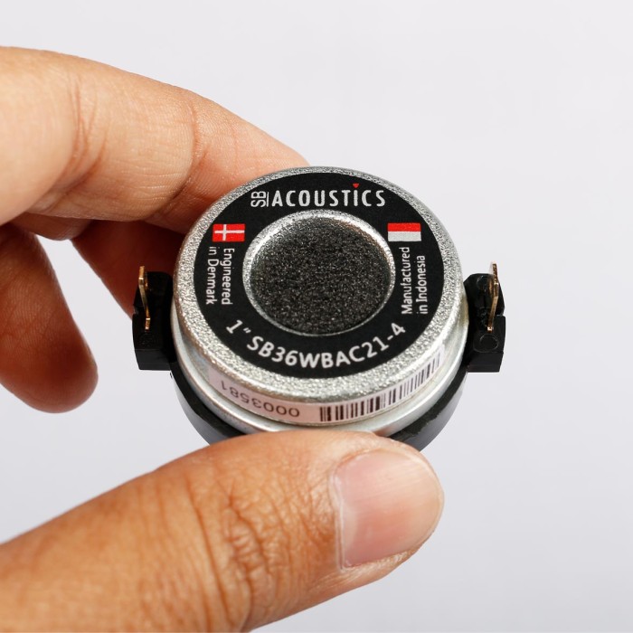 Широколентов говорител 1″ SB36WBAC21-4 / Aluminum